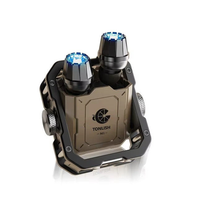 INVA-S 03 TWS Gaming Earbuds with HiFi stereo sound, low-latency Bluetooth, noise reduction, and unique rotating fidget design for enhanced comfort and gaming experience